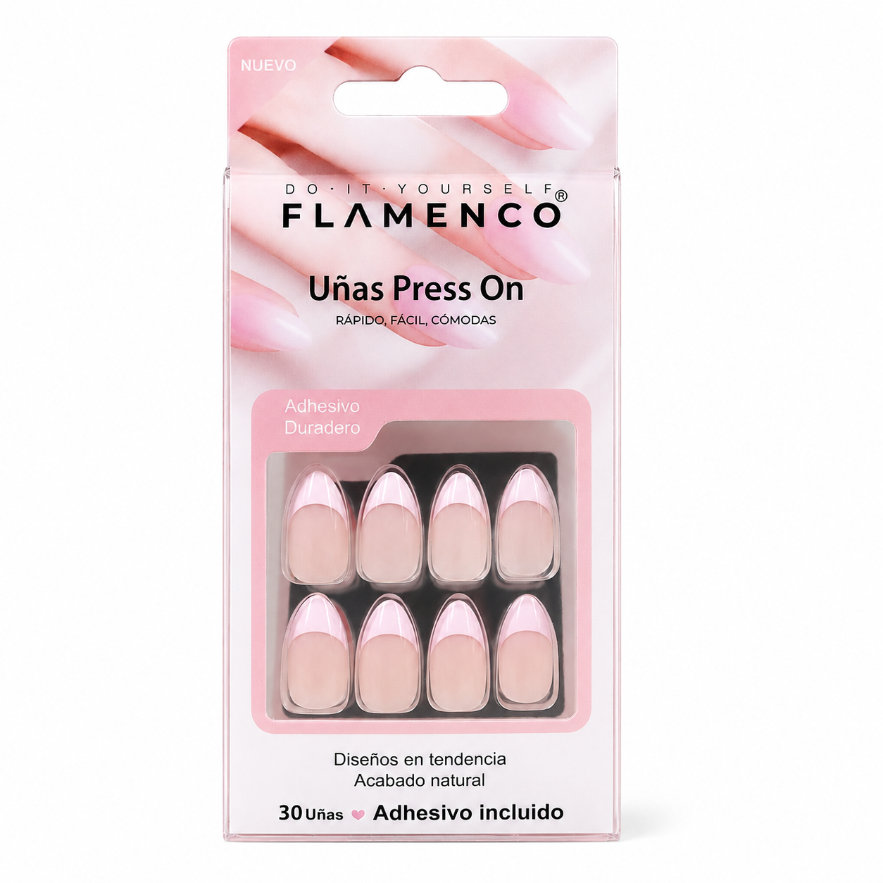 Uñas Press On Francesa