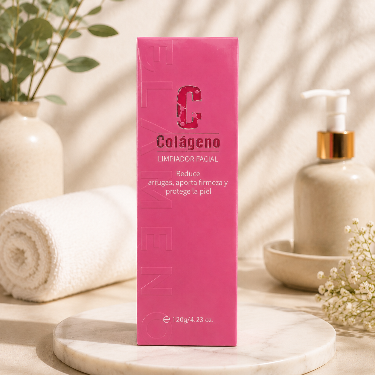 Colageno limpiador facial 120 gr. Flamenco